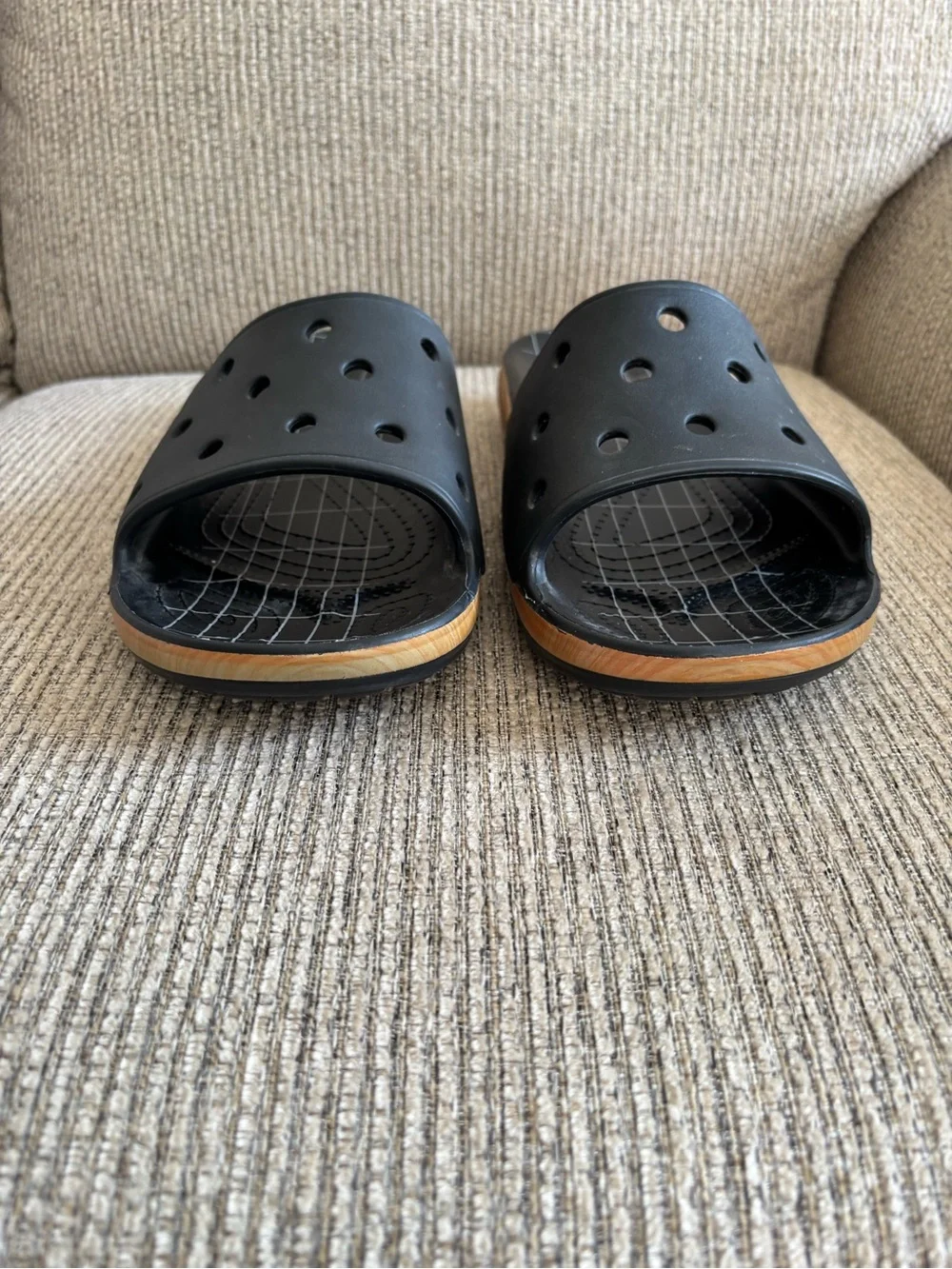 N/A crocs slides